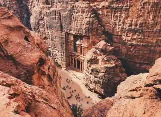Petra en Jordanie