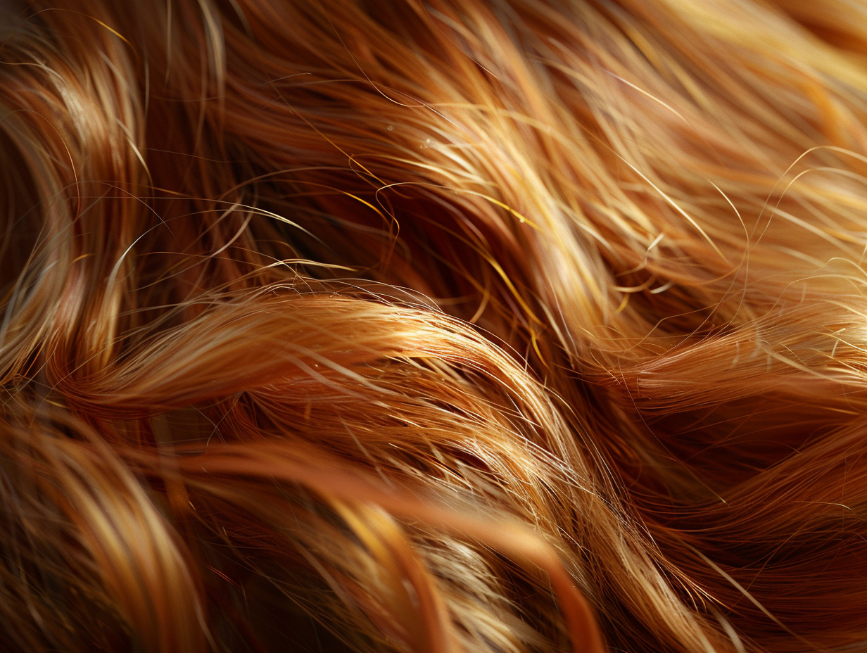 balayage caramel cuivré miel : un mélange de couleurs chaudes pour vos cheveux  mots-clés :  balayage   cheveux