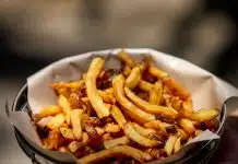 a bowl of french fries