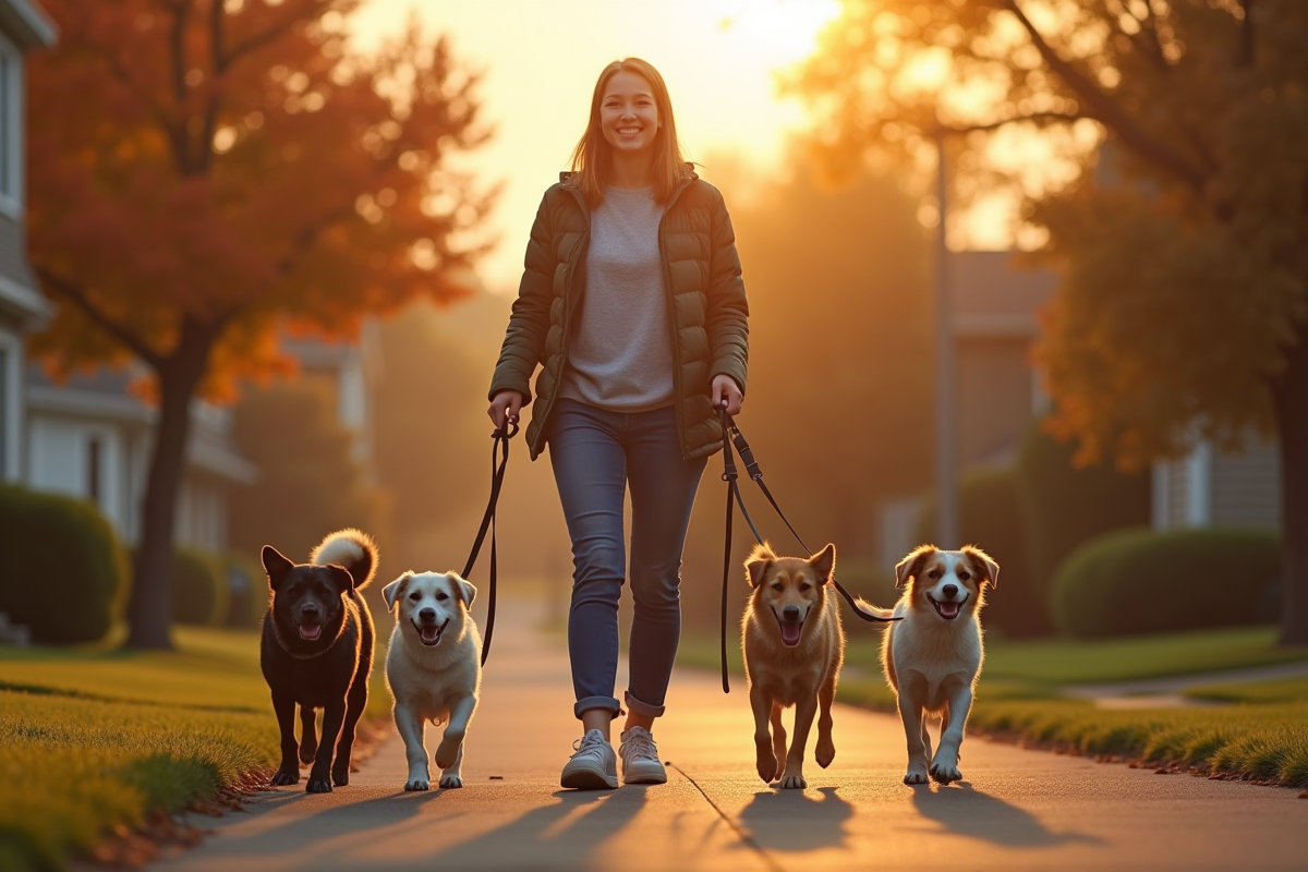 promeneur chien