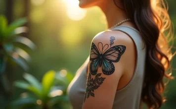 Les messages spirituels des tatouages de papillons : interprétations et symboles